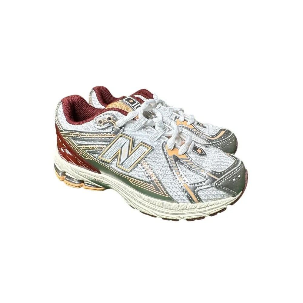 New‎ Balance 1906R Silver Metallic Monarch Burgundy PC1906CV Kids 13C Preschool